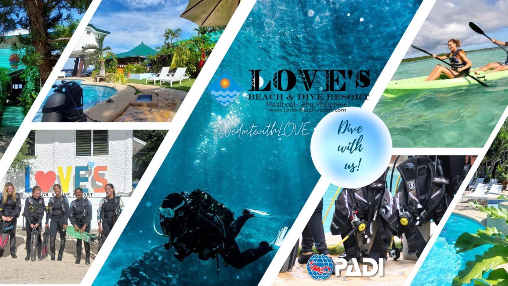 Love'S Beach & Dive Resort Moalboal Exteriér fotografie